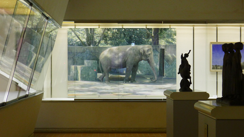 彫刻館Bでの展示風景