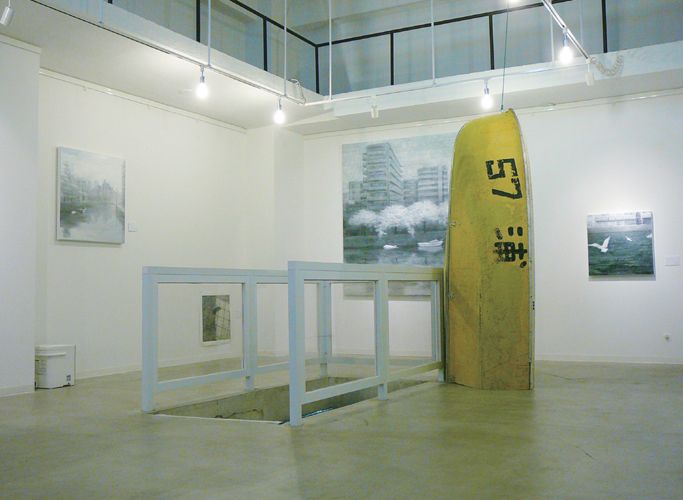 LOWER AKIHABARAでの展示風景