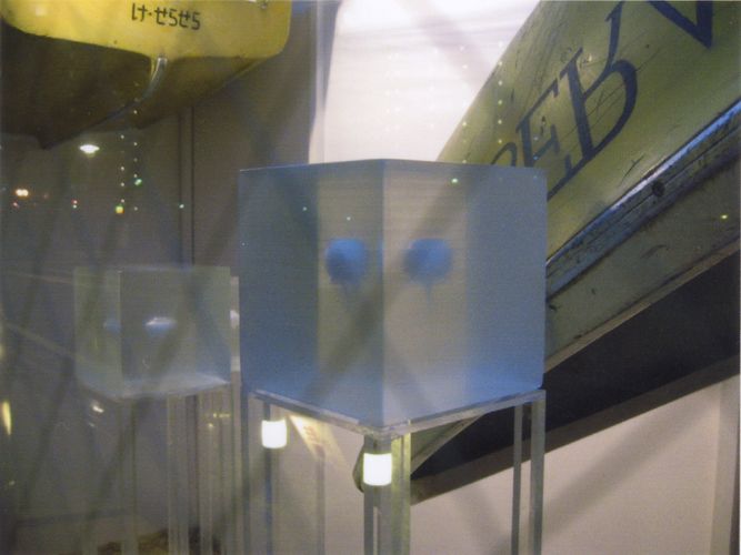 黄金町クリオ2番館でのインスタレーション